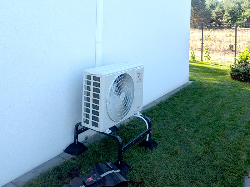 Instalacja klimatyzatora w domku jednorodzinnym w Kielcach